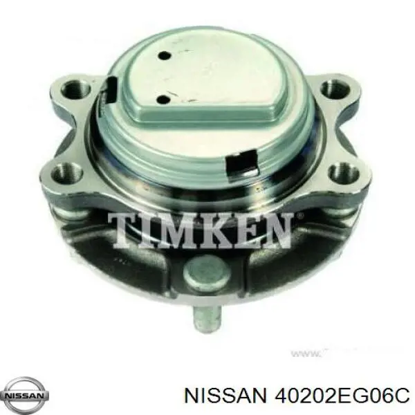 Cubo dianteiro 40202EG06C Nissan/Infiniti