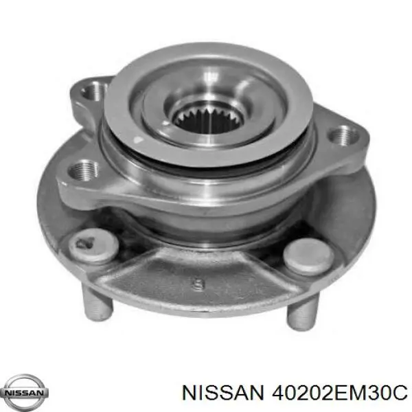 40202EM30C Nissan/Infiniti Cubo dianteiro