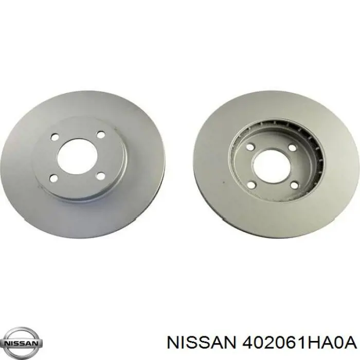 Compre 402061HA0A Nissan/Infiniti Disco do freio dianteiro
