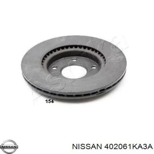 Compre 402061KA3A Nissan/Infiniti Disco do freio dianteiro