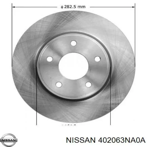 Disco do freio dianteiro Nissan/Infiniti 402063NA0A preço, a partir de 73,35 USD
