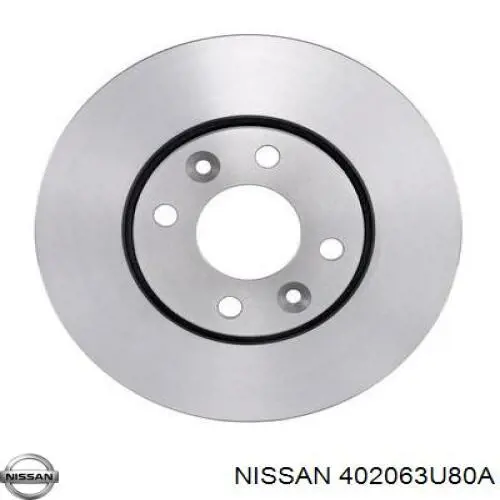 Compre 402063U80A Nissan/Infiniti Disco do freio dianteiro