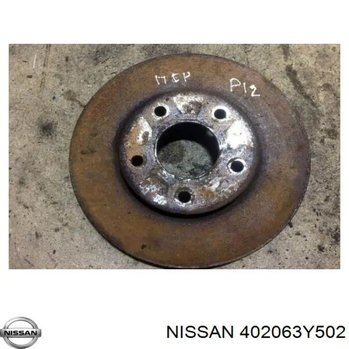 Compre 402063Y502 Nissan/Infiniti Disco do freio dianteiro