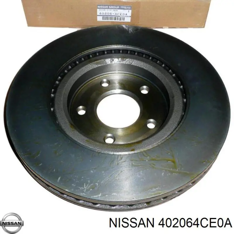 402064CE0A Nissan/Infiniti Disco do freio dianteiro