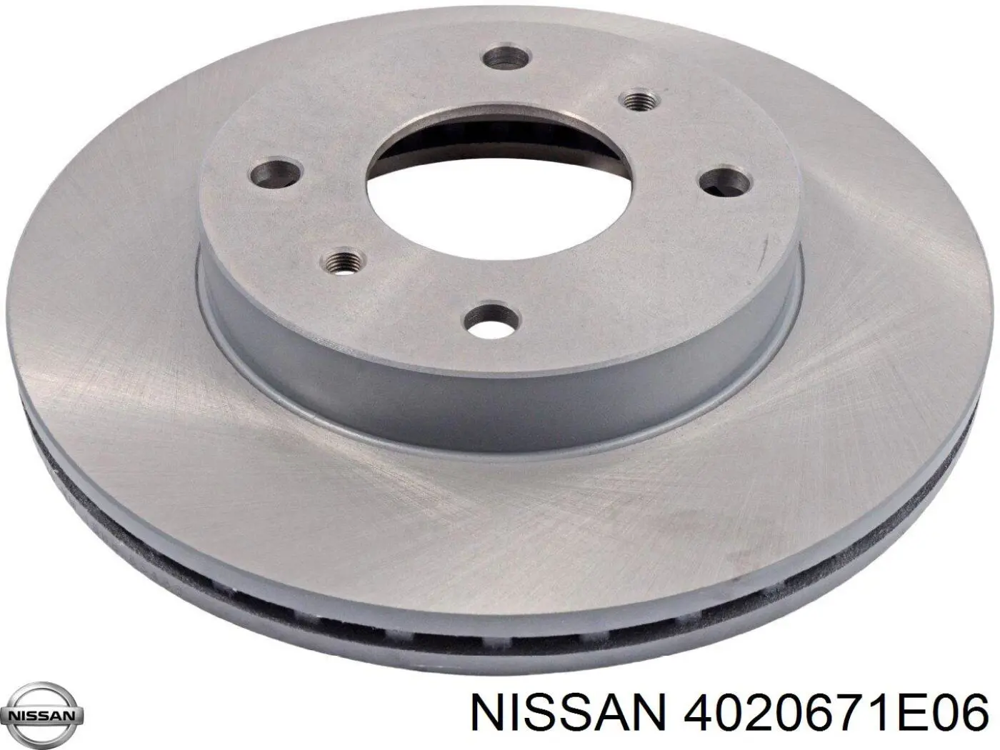 Compre 4020671E06 Nissan/Infiniti Disco do freio dianteiro