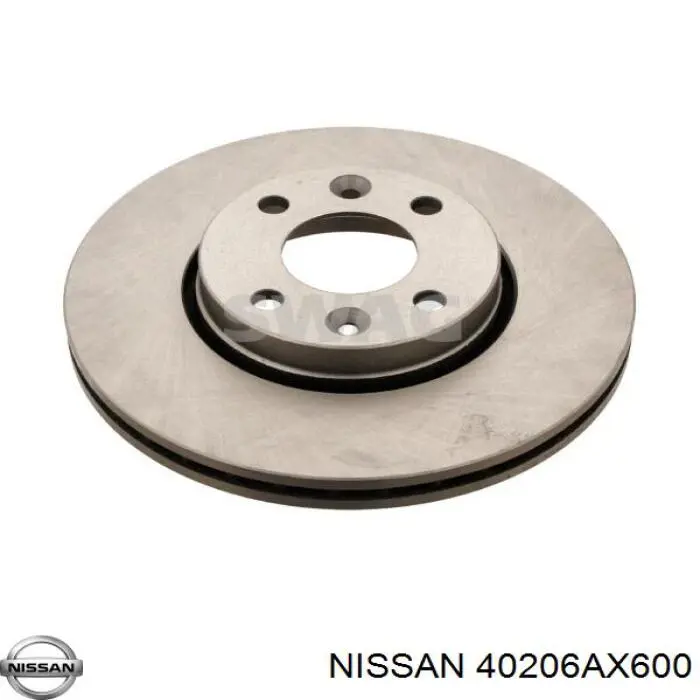 Disco do freio dianteiro Nissan/Infiniti 40206AX600 preço, a partir de 49,77 USD