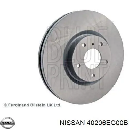 Compre 40206EG00B Nissan/Infiniti Disco do freio dianteiro