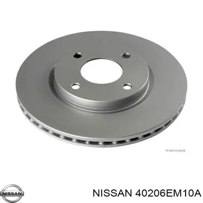 40206EM10A Nissan/Infiniti Disco do freio dianteiro