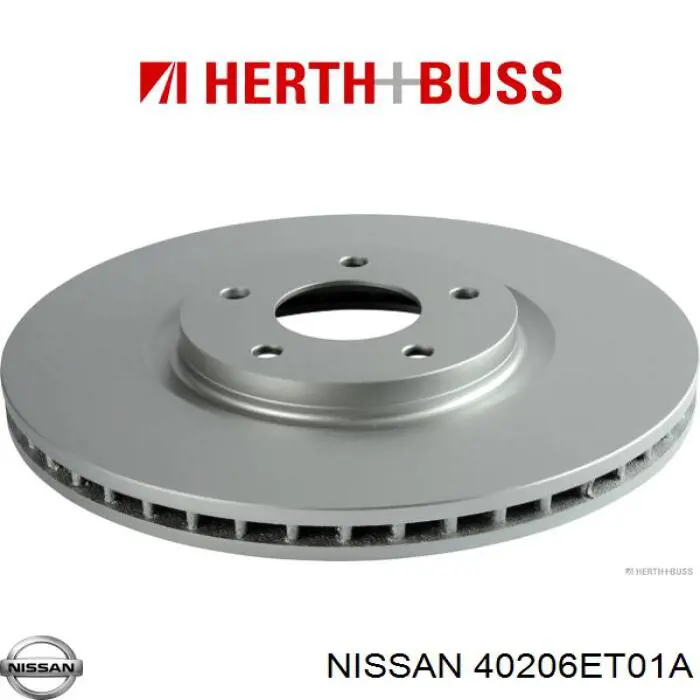 Compre 40206ET01A Nissan/Infiniti Disco do freio dianteiro