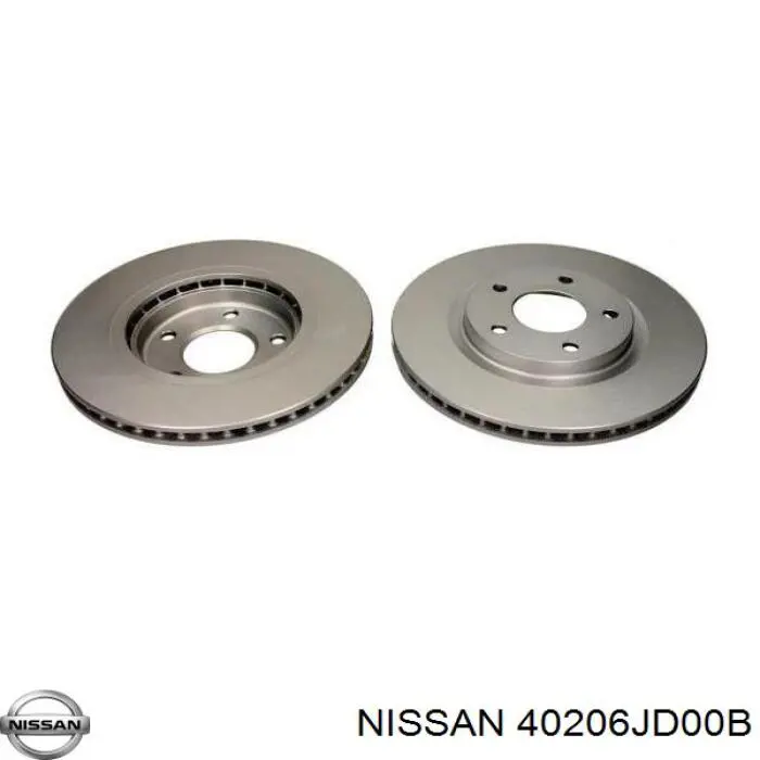 Disco do freio dianteiro Nissan/Infiniti 40206JD00B preço, a partir de 51,93 USD
