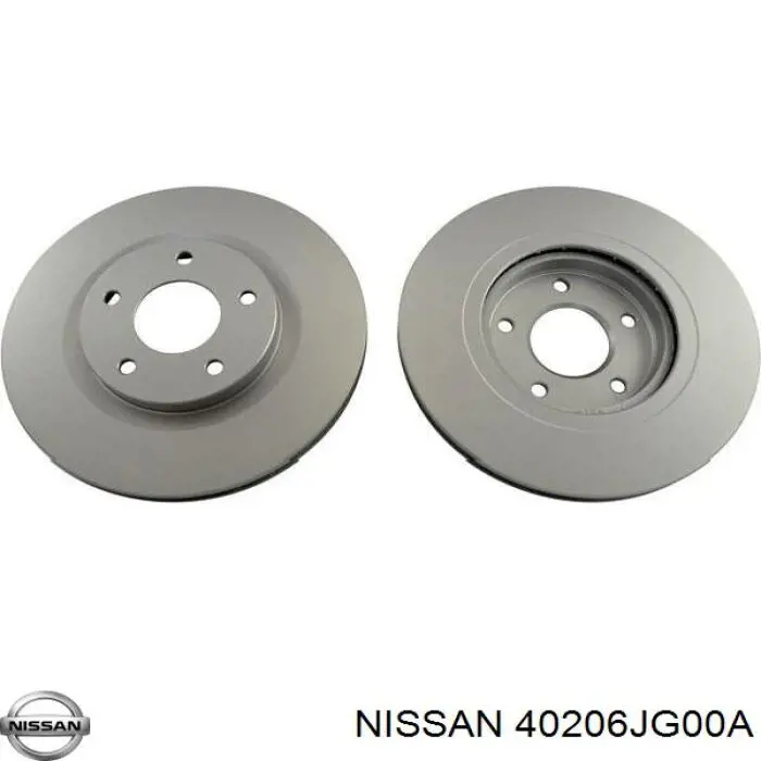 Disco do freio dianteiro Nissan/Infiniti 40206JG00A preço, a partir de 51,93 USD