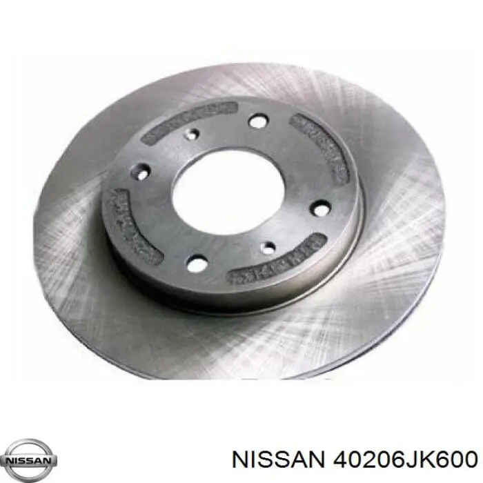 Disco do freio dianteiro 40206JK600 Nissan/Infiniti