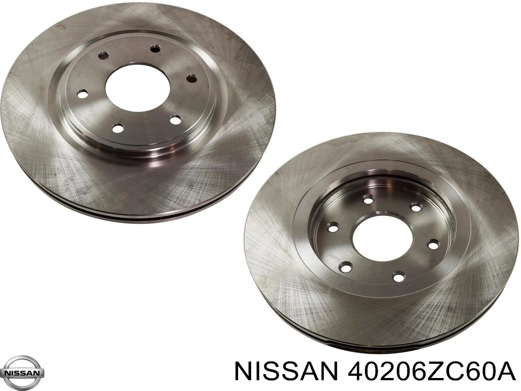 40206ZC60A Nissan/Infiniti Disco do freio dianteiro
