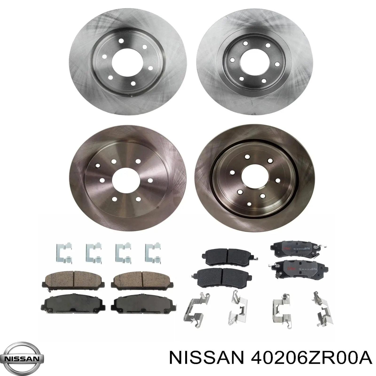 Compre 40206ZR00A Nissan/Infiniti Disco do freio dianteiro