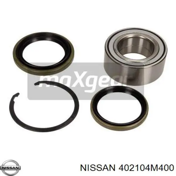 Compre 402104M400 Nissan/Infiniti Rolamento de cubo dianteiro