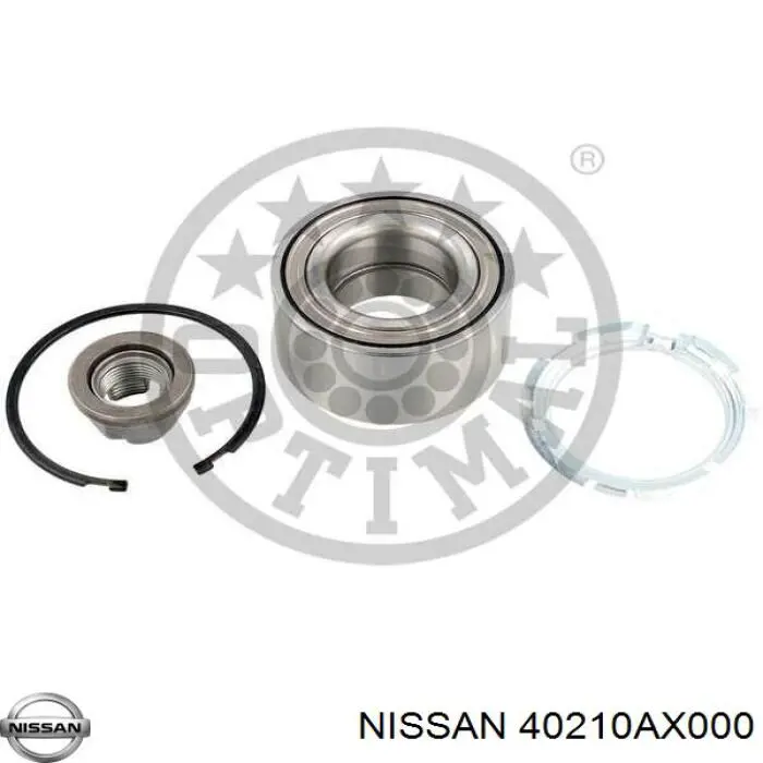 Compre 40210AX000 Nissan/Infiniti Rolamento de cubo dianteiro