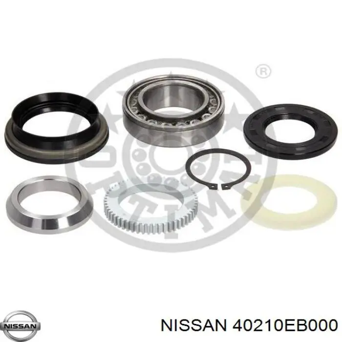 Rolamento do semieixo do eixo traseiro Nissan/Infiniti 40210EB000 preço, a partir de 34,38 USD