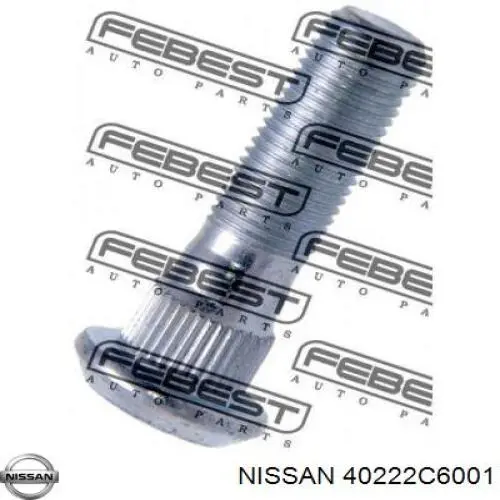 Compre 40222C6001 Nissan/Infiniti Parafuso de cubo