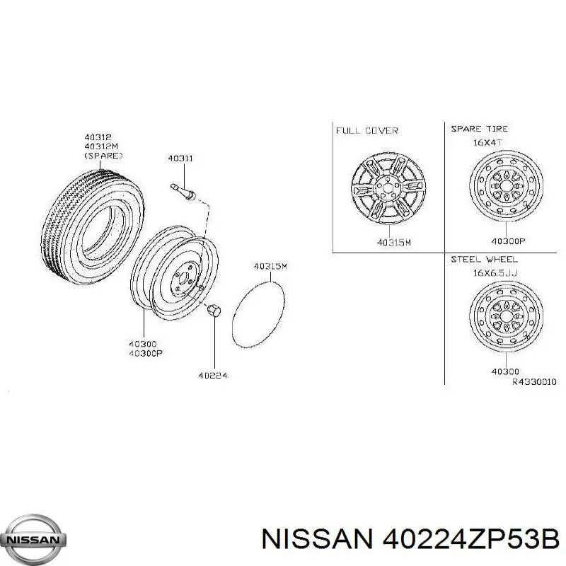  Nissan/Infiniti 40224ZP53B preço, a partir de 14,22 USD