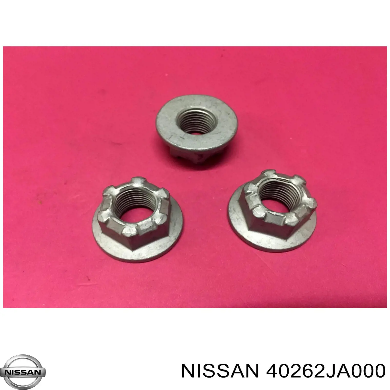 40262JA000 Nissan/Infiniti Porca excêntrica do braço oscilante inferior traseiro (de inclinação)