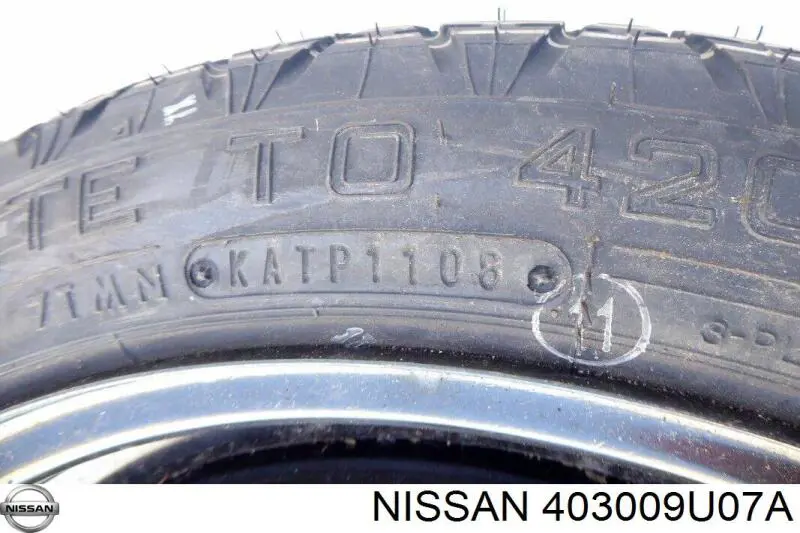Compre 403009U07A Nissan/Infiniti Discos de roda de aço (estampados)