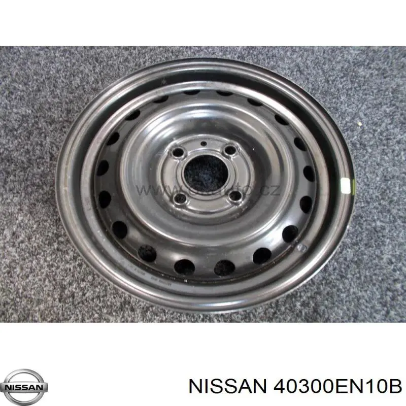 403009EN0B Nissan/Infiniti Discos de roda de aço (estampados)