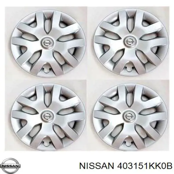 Coberta de disco de roda Nissan/Infiniti 403151KK0B preço, a partir de 39,68 USD