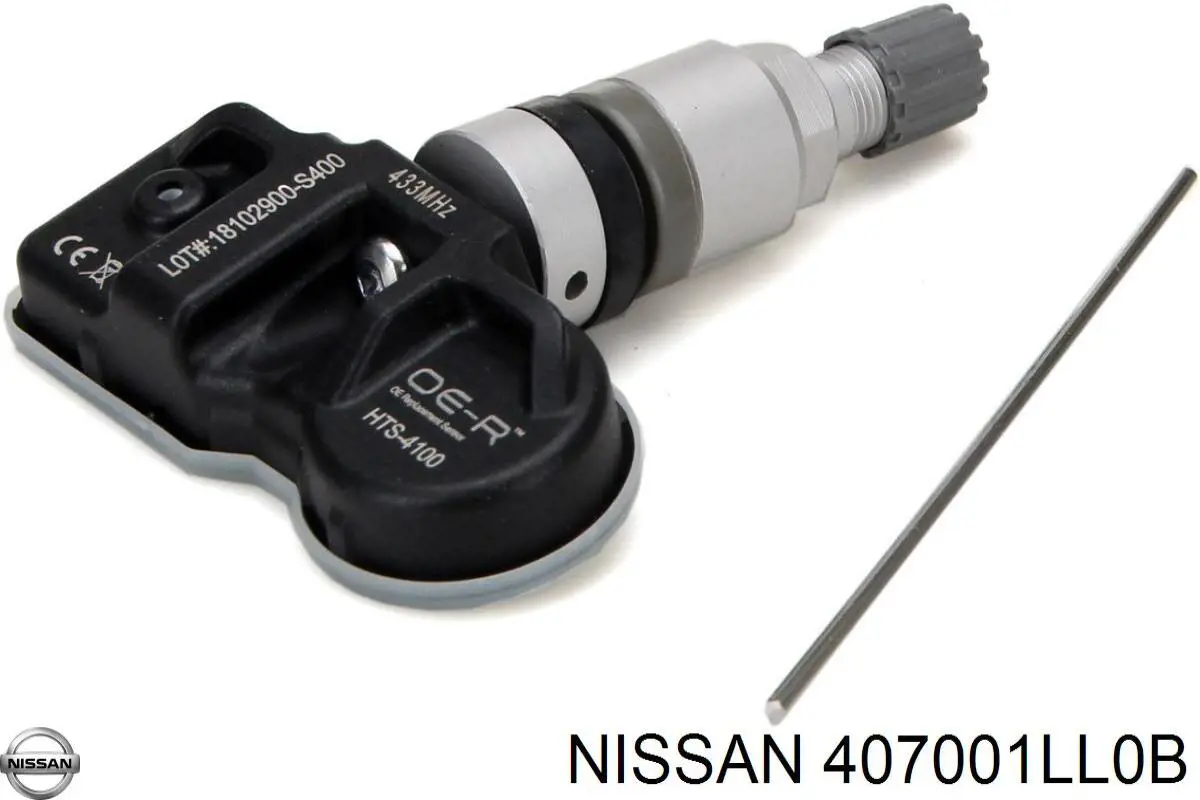 Compre 407009987R Renault (RVI) Sensor de pressão de ar nos pneus