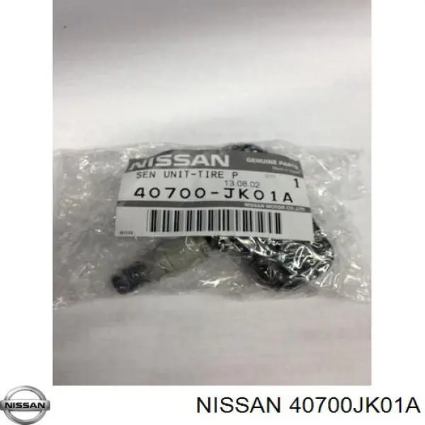 40700JK01A Nissan/Infiniti Sensor de pressão de ar nos pneus