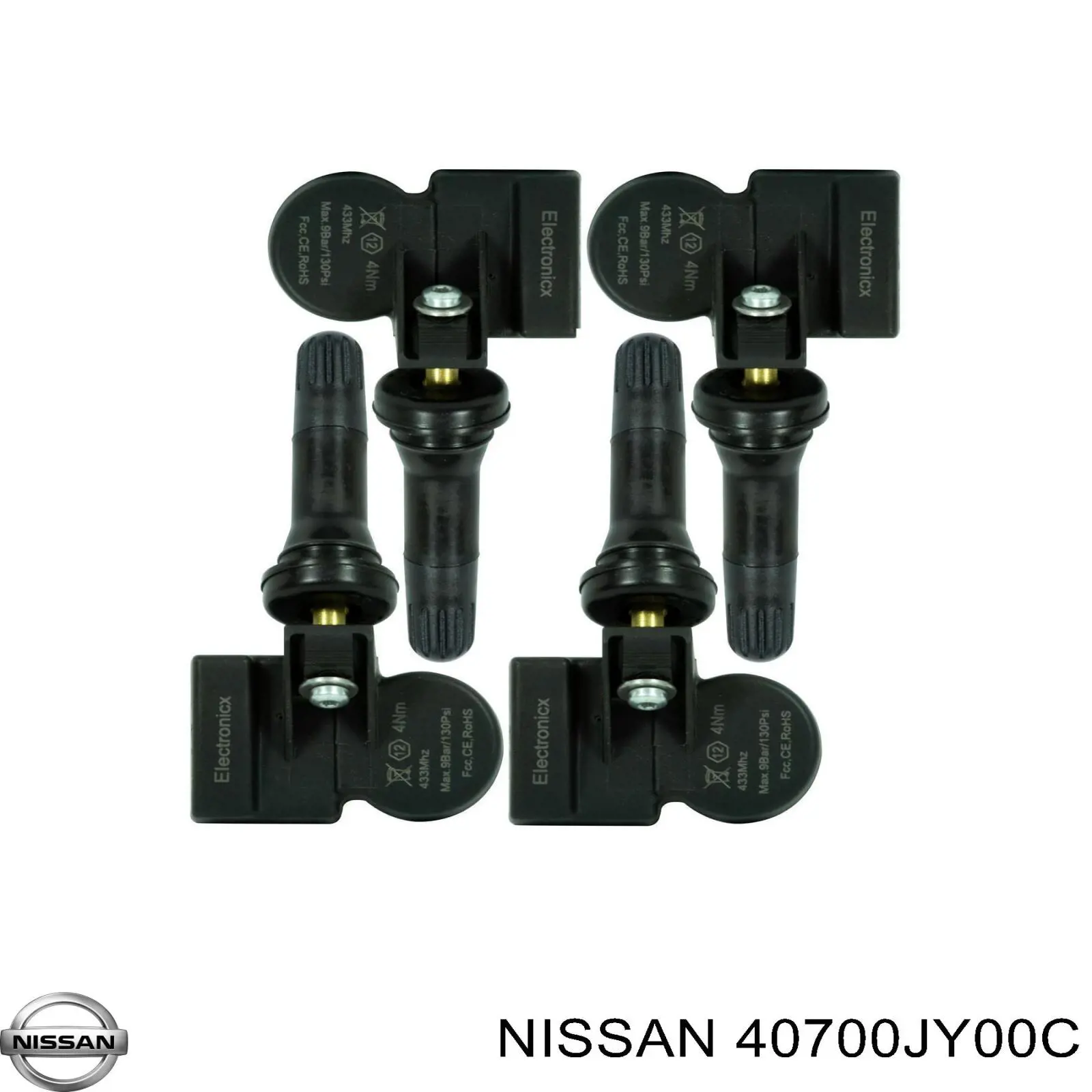 Compre 40700JY00C Nissan/Infiniti Sensor de pressão de ar nos pneus