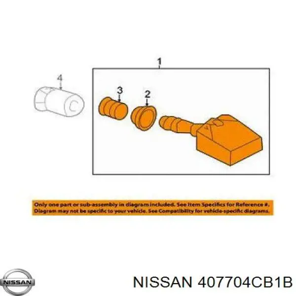 4260702060 Toyota Sensor de pressão de ar nos pneus