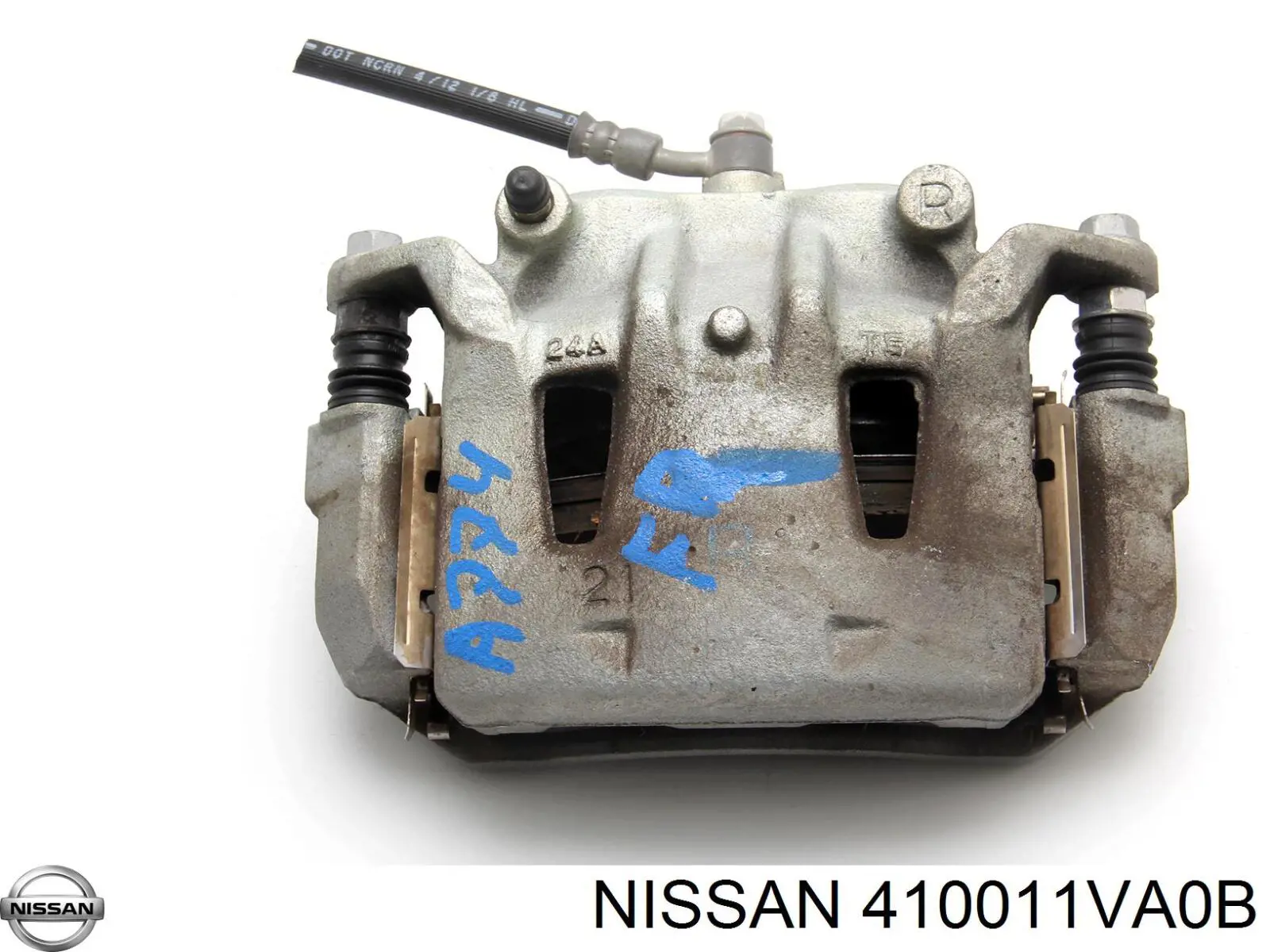 410011VA0B Nissan/Infiniti Suporte do freio dianteiro direito