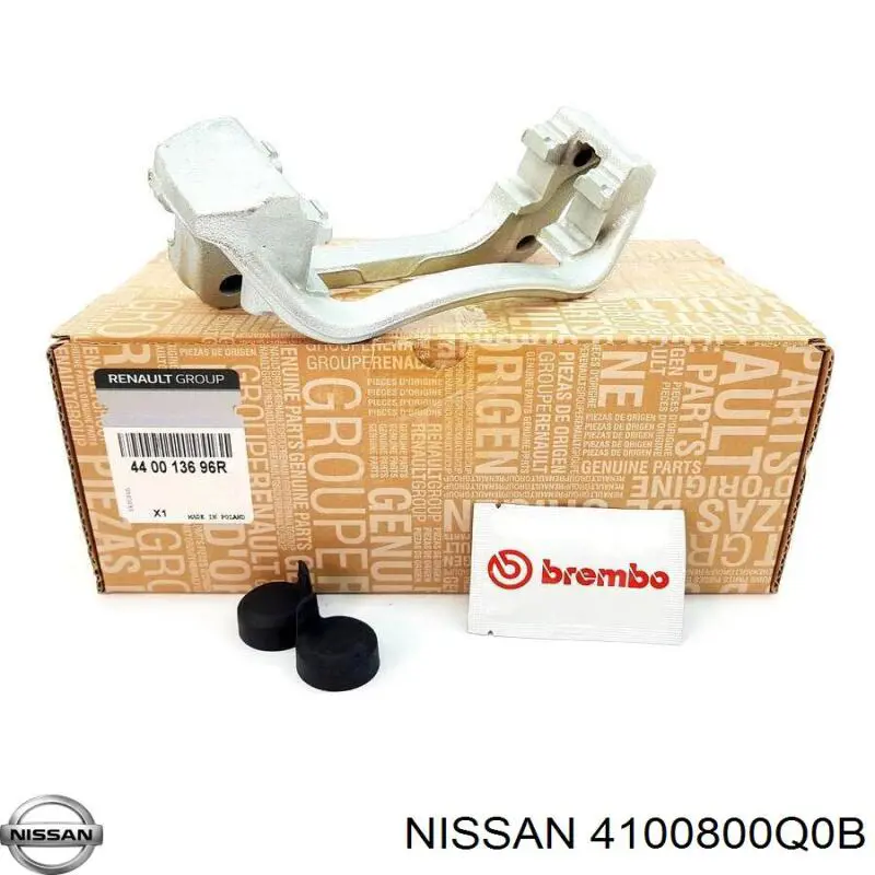 93167656 Opel Braçadeira do freio de suporte traseiro