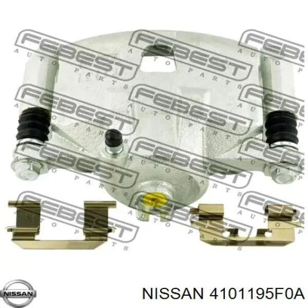 Compre 4101195F0A Nissan/Infiniti Suporte do freio dianteiro esquerdo