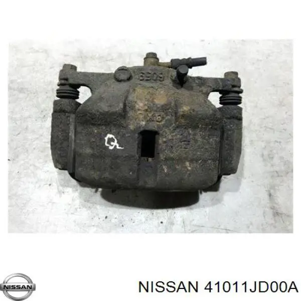 41011JD00A Nissan/Infiniti Suporte do freio dianteiro esquerdo