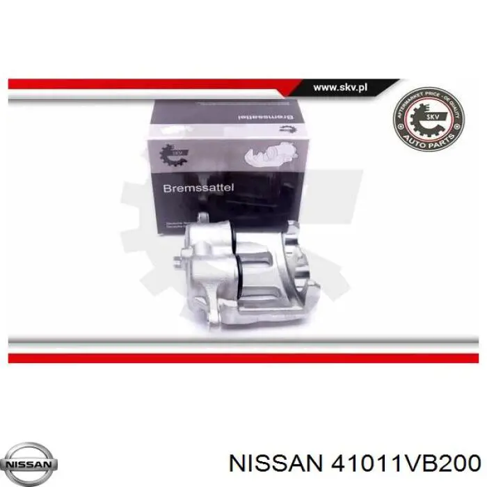 Suporte do freio dianteiro esquerdo Nissan/Infiniti 41011VB200 preço, a partir de 83,90 USD