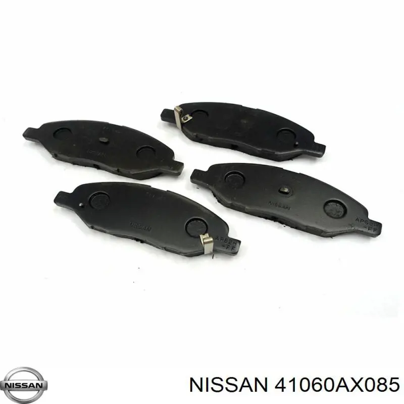Compre 41060AX085 Nissan/Infiniti Sapatas do freio dianteiras de disco
