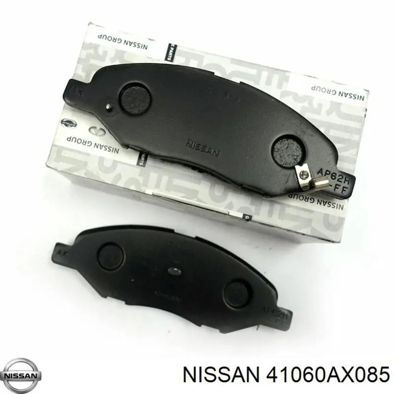 Sapatas do freio dianteiras de disco 41060AX085 Nissan/Infiniti
