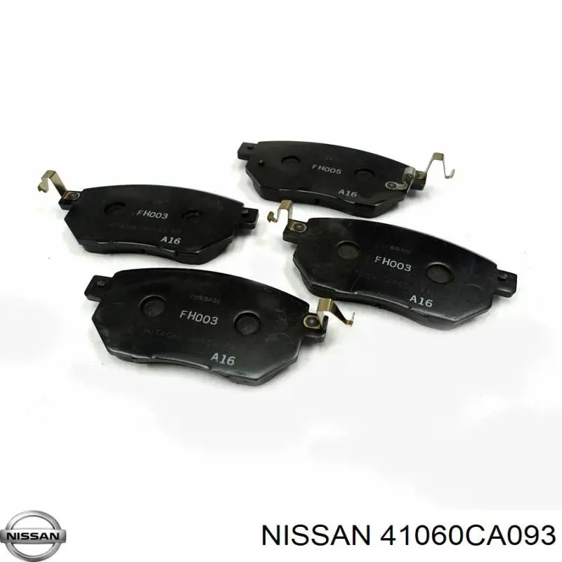 Compre 41060CA093 Nissan/Infiniti Sapatas do freio dianteiras de disco