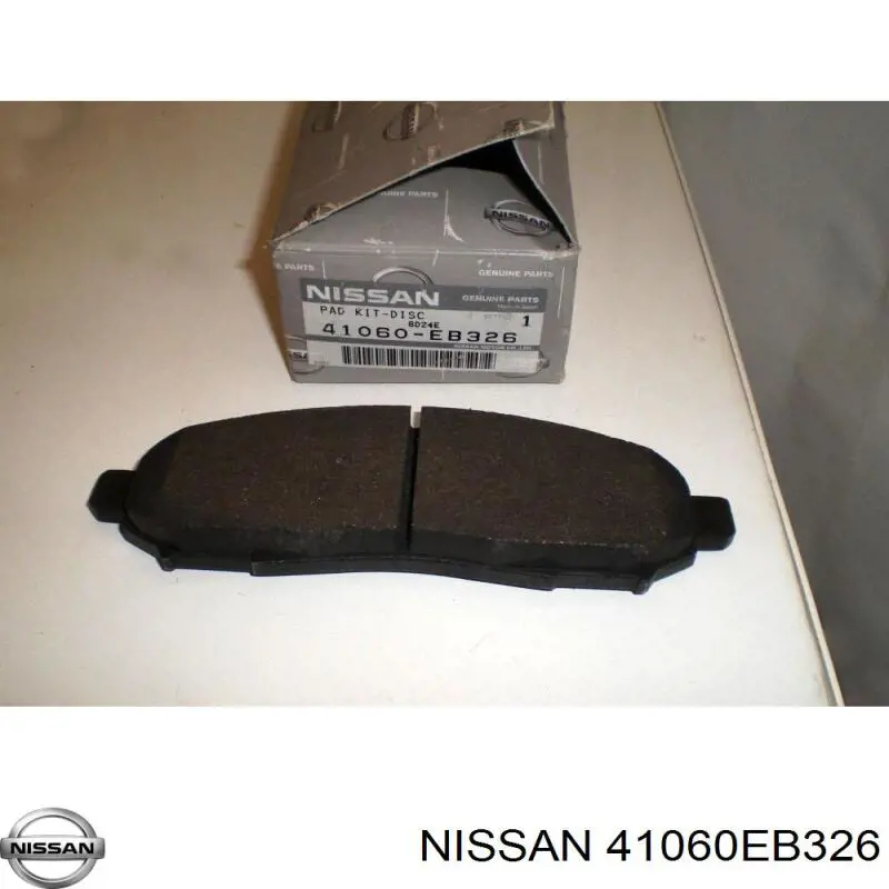 Compre 41060EB326 Nissan/Infiniti Sapatas do freio dianteiras de disco