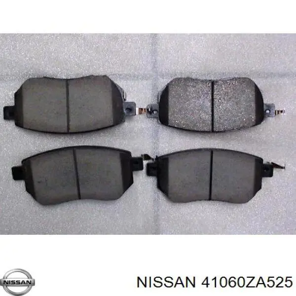41060ZA525 Nissan/Infiniti Sapatas do freio dianteiras de disco