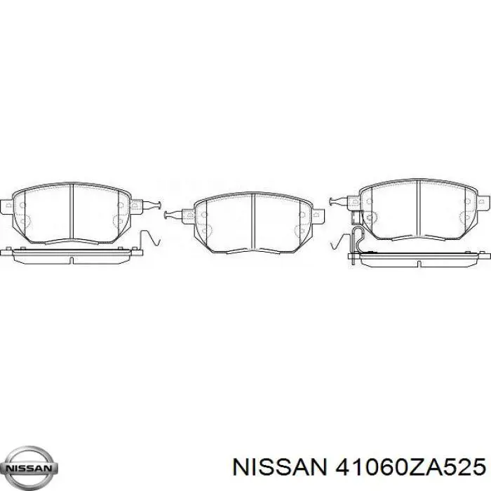 Sapatas do freio dianteiras de disco Nissan/Infiniti 41060ZA525 preço, a partir de 32,06 USD