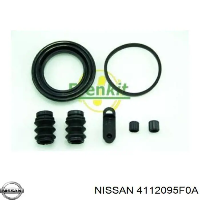 4112095F0A Nissan/Infiniti Kit de reparação de suporte do freio dianteiro