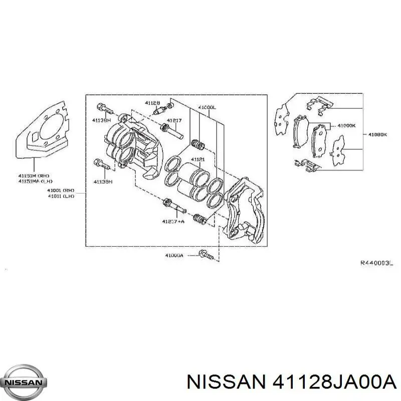 41128JA00A Nissan/Infiniti 