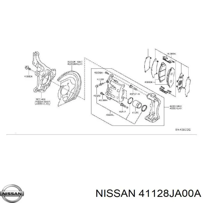 Compre 41128JA00A Nissan/Infiniti 