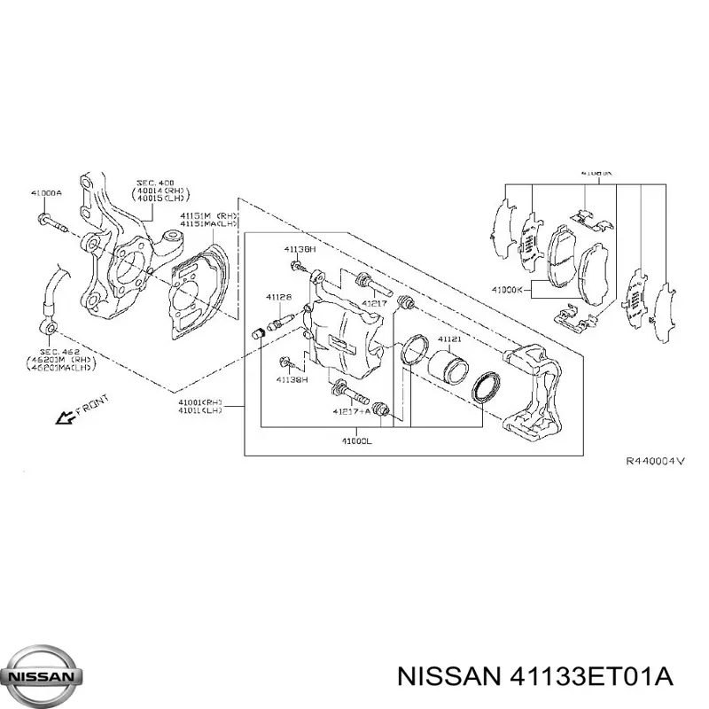 41133ET01A Nissan/Infiniti 