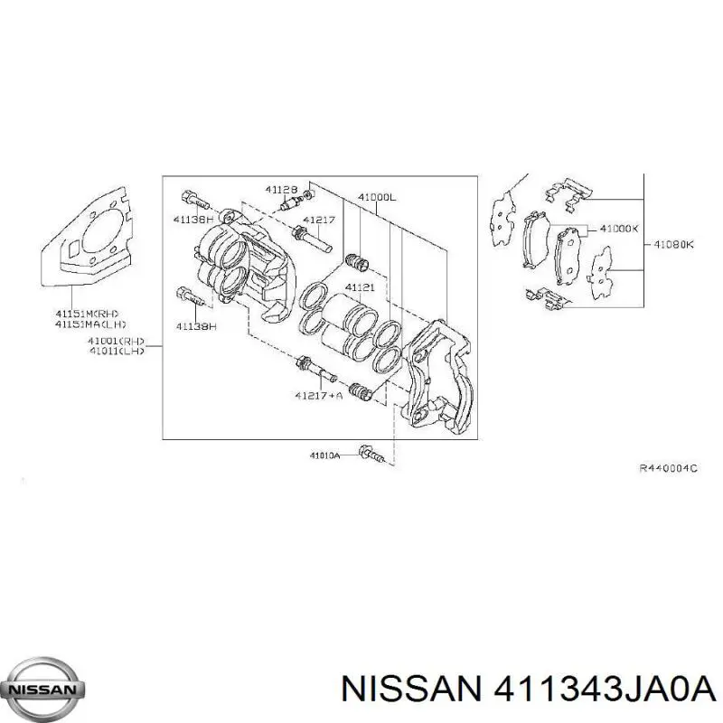 411343JA0A Nissan/Infiniti 