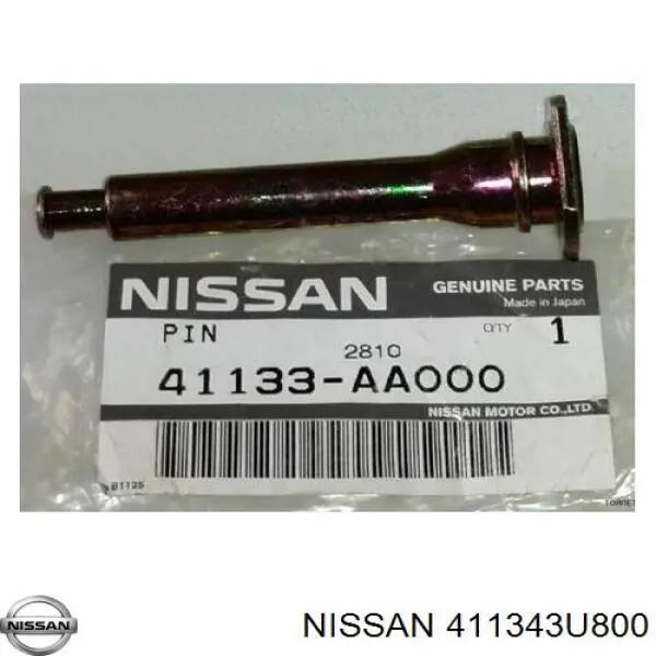411343U800 Nissan/Infiniti Guia de suporte dianteiro