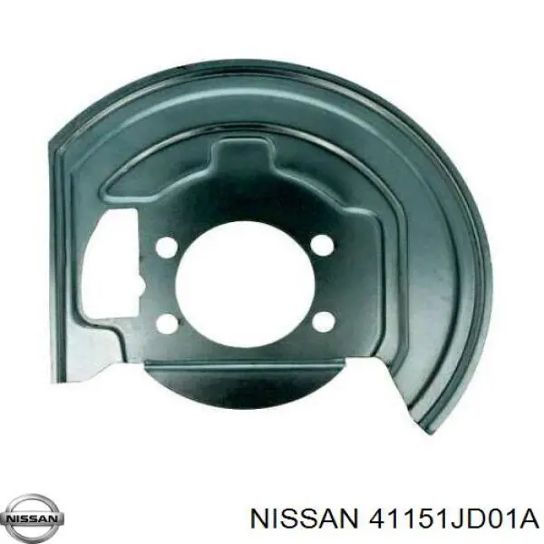Proteção do freio de disco dianteiro direito Jakoparts J3331001 preço, a partir de 23,85 USD