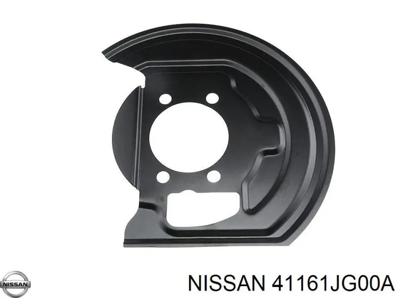 Proteção do freio de disco dianteiro esquerdo Nissan/Infiniti 41161JD01A preço, a partir de 23,68 USD